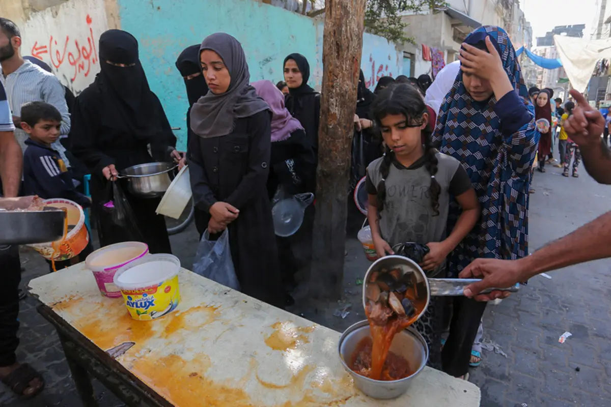 Distribusi Makanan Warga Gaza Palestina