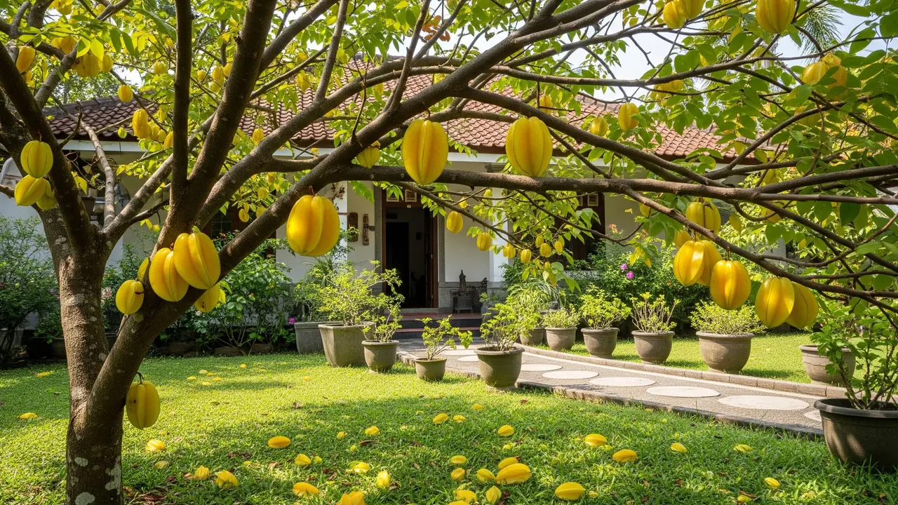 Pohon Buah yang Berbuah Lebat Tanpa Perlu Dirangsang/Gemini AI