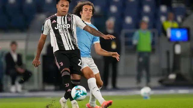 Weston McKennie di laga Juventus vs Lazio Matteo Guendouzi
