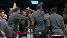 Jeremy Lin berhasil membawa Brooklyn Nets mengatasi Miami Heat dengan skor 107-88