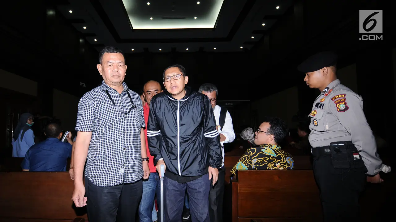 Mantan Ketum Partai Demokrat, Anas Urbaningrum Bersaksi di Sidang Korupsi e-KTP