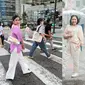 Naysila Mirdad dan Lydia Kandou jalan-jalan di Korea Selatan. (Sumber: Instagram/naymirdad)