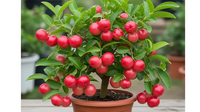 jenis jambu air cepat berbuah di pot