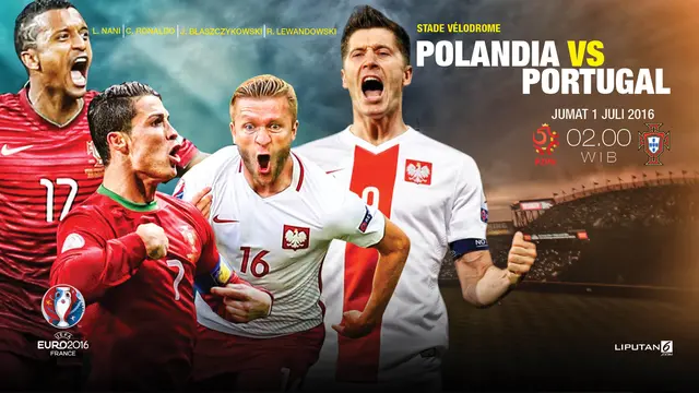 Prediksi Polandia vs Portugal