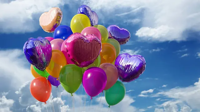 Ilustrasi Balon Hati