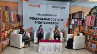 Pemkot Cirebon akan bekerja maksimal mengatasi kasus covid-19 saat momen nataru.Foto (Liputan6.com / Panji Prayitno)