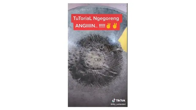Viral Video Tutorial Goreng Angin, Bikin Warganet Geleng Kepala