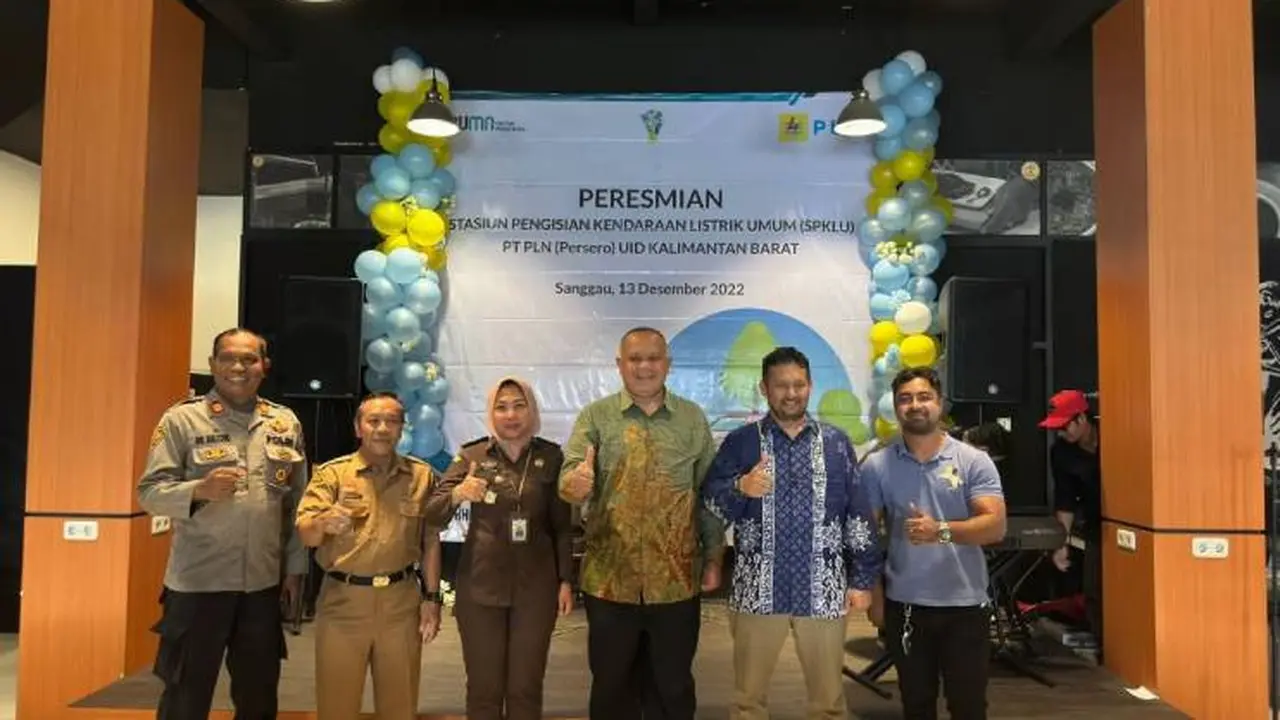 PLN resmikan SPKLU di Kabupaten Sanggau, Kalimantan Barat