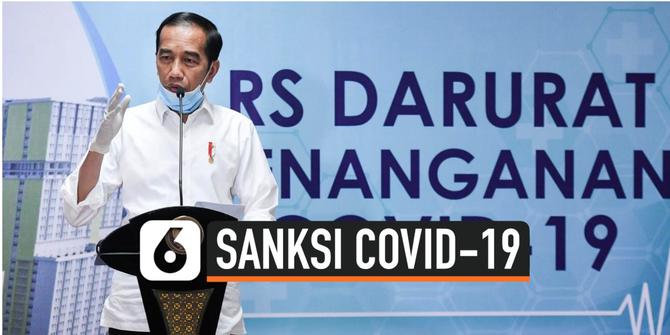 VIDEO: 4 Sanksi Bagi Pelanggar Protokol Kesehatan Ala Jokowi