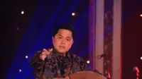 Erick Thohir dalan Malam Apresiasi Dukungan BUMN dalam G20. (Foto: Istimewa)