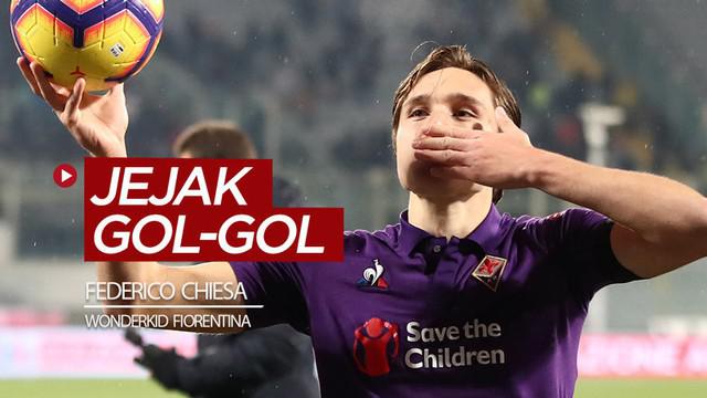 Berita video mengetahui jejak gol-gol Federico Chiesa, wonderkid Fiorentina yang dikabarkan diinginkan Juventus.