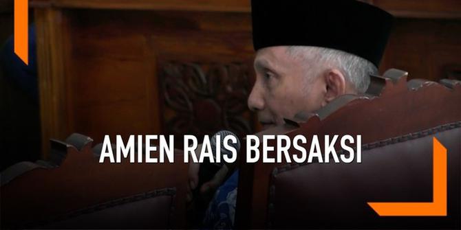 VIDEO: Usai Bersaksi, Ini Komentar Amien Rais Soal Kasus Hoaks Ratna