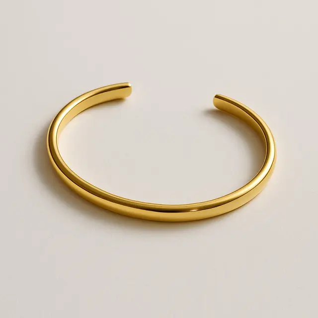 Trend Gelang Emas Bangle 5–10 Gram yang Lagi Hits (Image by ChatGPT)