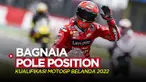 Berita video hasil kualifikasi MotoGP Belanda 2022, di mana Pecco Bagnaia meraih pole position setelah menjadi yang tercepat, Sabtu (25/6/2022) malam hari WIB.
