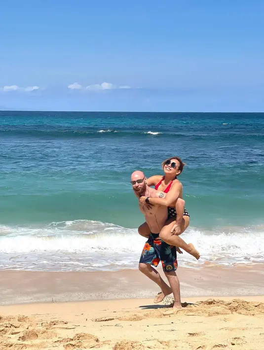 Melaney Ricardo dan Tyson Lynch (Instagram/melaney_ricardo)