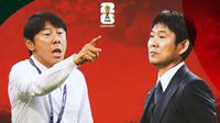 Kualifikasi Piala Dunia 2026 - Timnas Indonesia Vs Jepang - Duel Pelatih (Bola.com/Adreanus Titus)