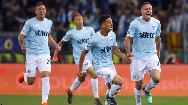 FOTO: Menang Dramatis, Inter Milan Menuju Liga Champions