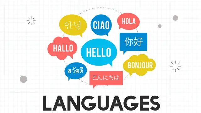 Ilustrasi bahasa asing