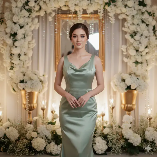 Model Baju Bridesmaid Agar Terlihat Langsing