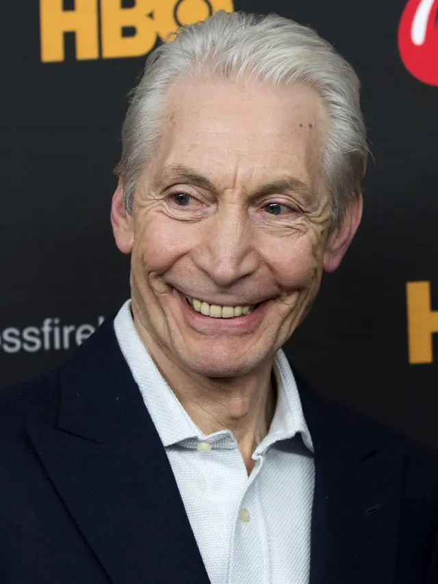 FOTO: Drummer The Rolling Stones Charlie Watts Meninggal Dunia