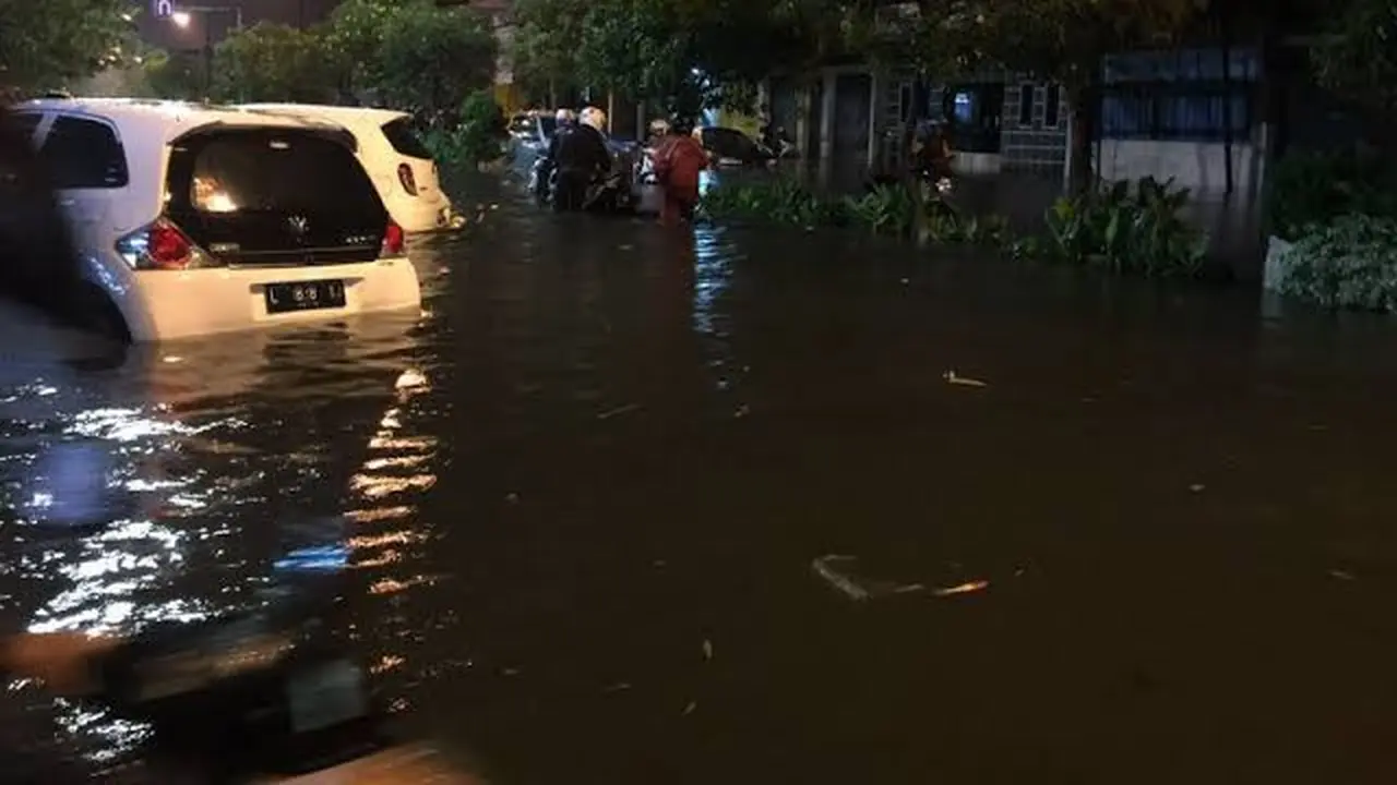 Banjir bandang melanda tiga desa di Kabupaten Cilacap, Jawa Tengah. (Foto: Liputan6.com/BPBD Cilacap)