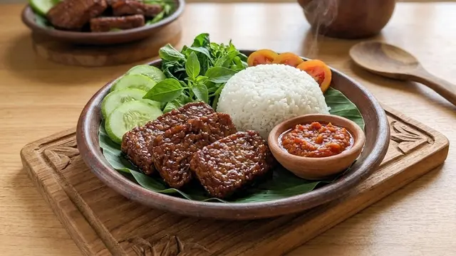Resep Tempe Bacem Air Kelapa