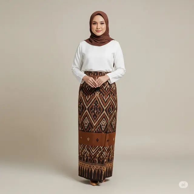 9 Model Baju Tenun Kombinasi Kain Polos, Panduan Lengkap untuk Gaya Etnik Modern