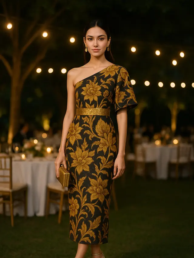 Model Batik Modern Biar Enggak Terlihat Tua Saat Kondangan Malam