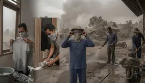 5 Cara Lindungi Diri dari Abu Vulkanik Tanpa Masker, Panduan Darurat Keselamatan saat Erupsi