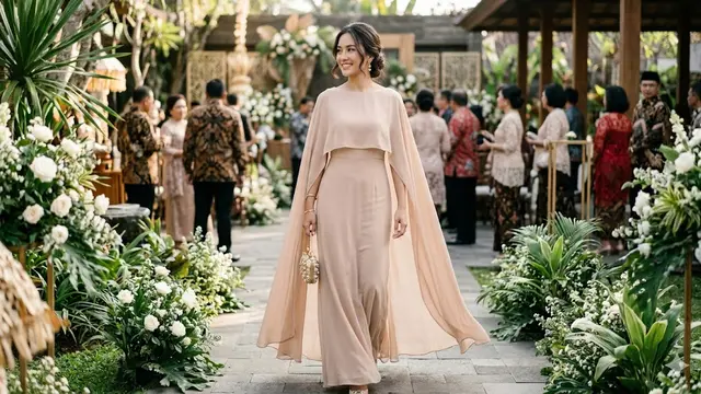 8 Tren Model Dress Simple Elegan Panjang untuk Kondangan 2026, Tampil Memukau