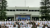 Panglima TNI Marsekal Hadi Tjahjanto meresmikan Pusinfomar. (Liputan6.com/Ady Anugrahadi)