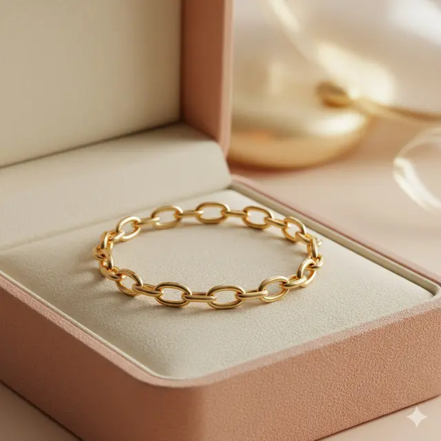 Model Gelang Emas Kecil yang Sedang Hit