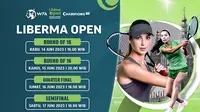 Live Streaming WTA Libema Open 2023 Pekan Ini di Vidio. (Sumber : dok. vidio.com)