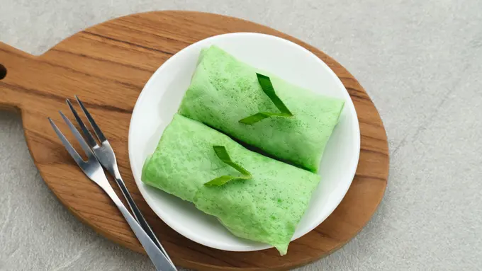 resep kue dadar gulung pandan wangi