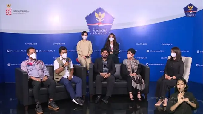 Kampanye lewat lagu Galih dan Ratna, Dua Sejoli: Masker dan Vaksin pada Rabu (10/11/2021).