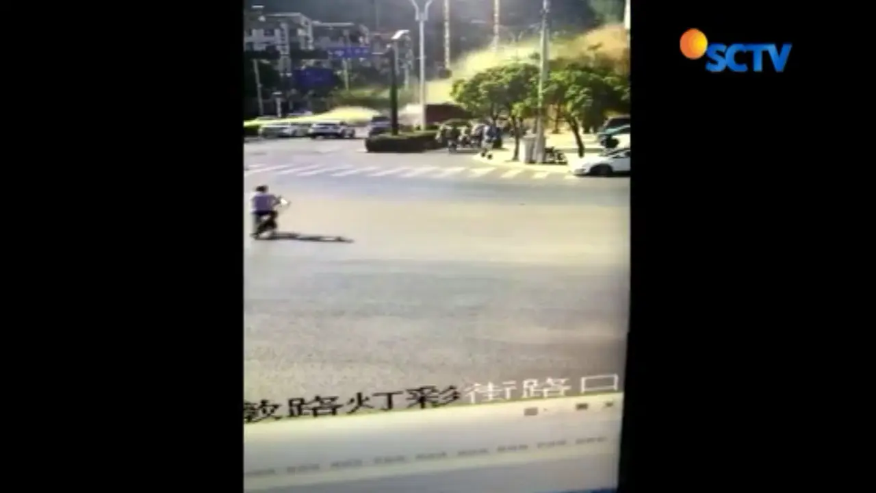 Detik-Detik Ledakan Gas di Restoran Mie di Hangzhou, China
