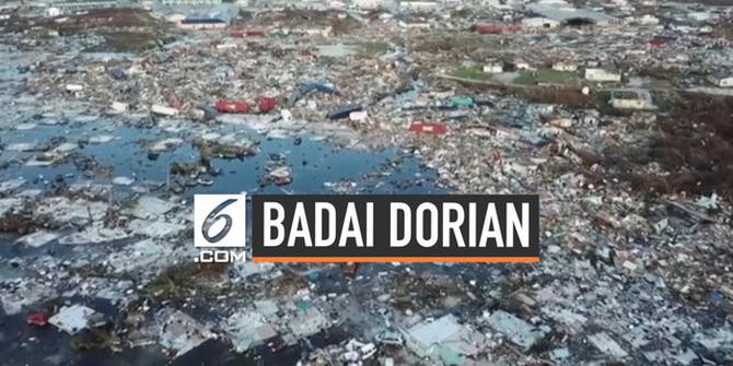 VIDEO: Parah, Amukan Badai Dorian di Bahama