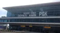 Terminal Baru Bandara Depati Amir, Pangkalpinang, Bangka.