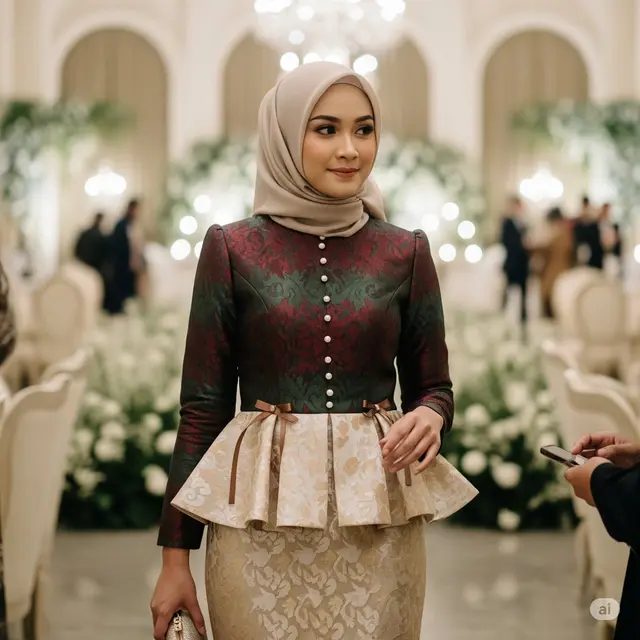 Gamis Peplum