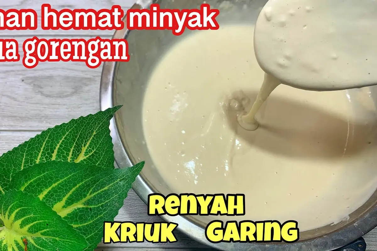 Rahasia Gorengan Tetap Renyah dan Tidak Berminyak