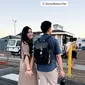 Gaya Kasual Kaesang Pangarep Temani Erina Gudono Ikut Orientasi Program S2 di Amerika Serikat. foto: Insta Story @erinagudono