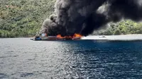 Kejagung Tenggelamkan 10 Kapal Nelayan Vietnam di Natuna-Karimun