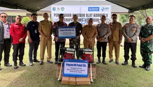 BRI Peduli Salurkan 270 Mesin Pompa Air untuk Percepat Penanganan Karhutla di Kalimantan