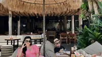 Nisya Ahmad liburan ke Bali (Sumber: Instagram/nissyaa)