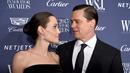 Perceraian Brad Pitt dan Angelina Jolie belum juga usai meski sudah bergulir selama dua tahun. (DIMITRIOS KAMBOURIS  GETTY IMAGES NORTH AMERICA  AFP)