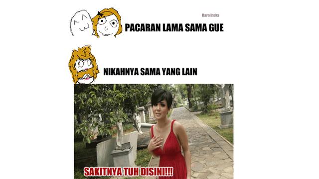 6 Meme Sakitnya Tuh Di Sini Mana Yang Anda Suka Showbiz Liputan6 Com