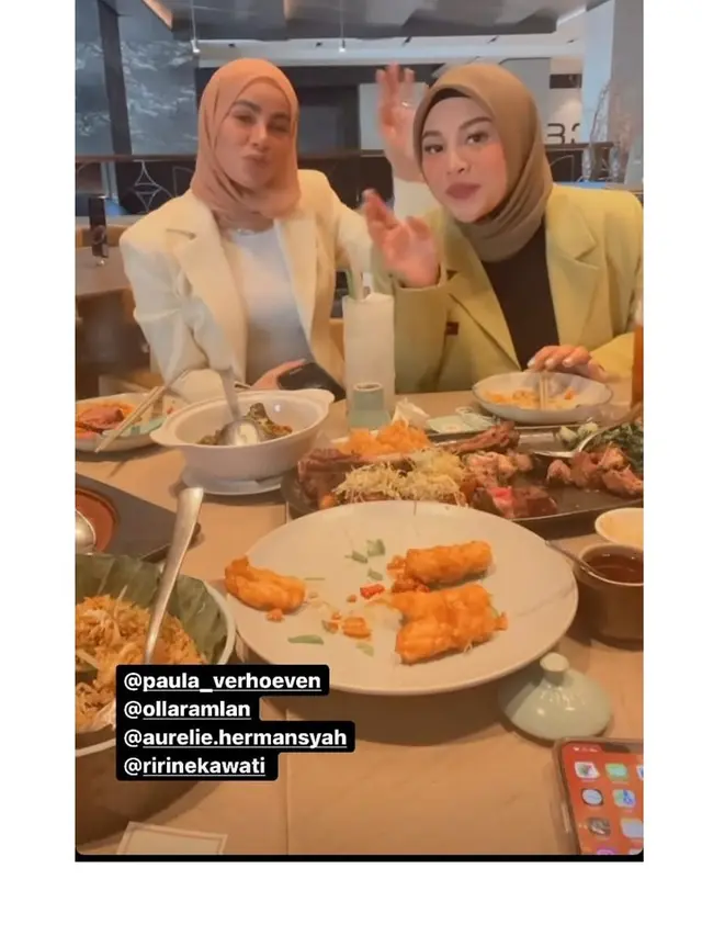 7 Potret Aurel Hermansyah Gabung Geng Cendol, Muda Sendiri