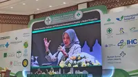 CEO AdMedika periode 2021-2024 Dwi Sulistiani, saat menjadi pembicara dalam Seminar PERSI 2024, beberapa waktu lalu. (Foto: Istimewa)