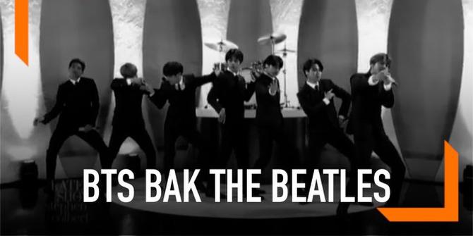 VIDEO: BTS Tampil Bak The Beatles di Talkshow Populer AS