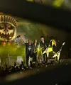 Grup band metal Helloween yang beranggotakan Andi Deris (vokal), Michael Weikath (gitar), Sascha Gerstner (gitar), Markus Grosskopf (bass) dan Dani Loble (drum) baru saja sukses menggelar konser di Jakarta. (Nurwahyunan/Bintang.com)